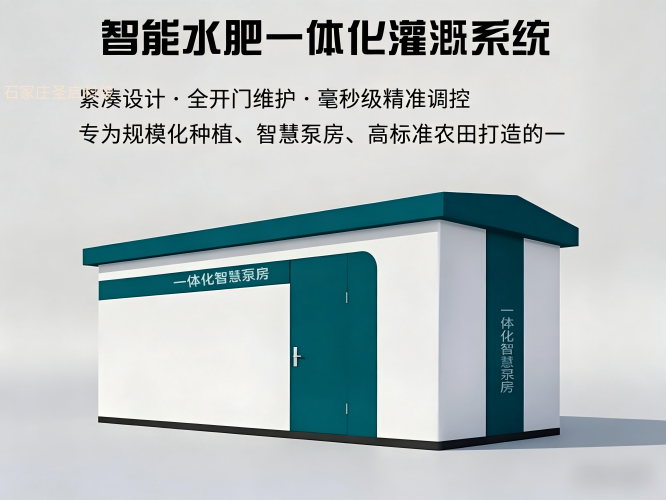 智能水肥一体化濯溉系统—一体化智慧泵房